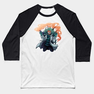 Frankie DDE Splash Art Baseball T-Shirt